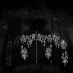 Breathedivinity Abyssal Wraith Oversized Zip up Hoodie [DARKNESS] (2)