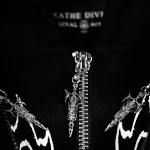 Breathedivinity Abyssal Wraith Oversized Zip up Hoodie [VOID BLACK] (2)