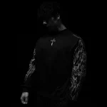Breathedivinity Archangel Oversized Premium Crewneck [MIDNIGHT] (6)