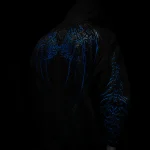 Breathedivinity Dragon Soul Oversized Pullover Hoodie [MOONLIGHT BLUE]