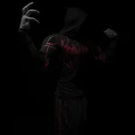Breathedivinity Void Tech™ Hollow Knight Hoodie Compression [NIGHTMARE] (2)