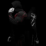 Breathedivinity Void Tech™ Hollow Knight Hoodie Compression [NIGHTMARE] (3)