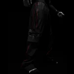 Breathedivinity Excalibur Uncuffed Cargo Trackpants [NIGHTMARE] (1)