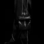 Breathedivinity Excalibur Uncuffed Cargo Trackpants [VOID BLACK] (6)