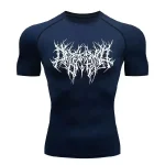 Breathedivinity Hellfire Oversized T Shirt [VOID NAVY] (2)