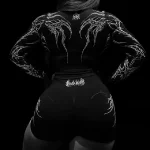 Breathedivinity Void Tech™ Cathedral Shorts [BLACKWHITE] (1)
