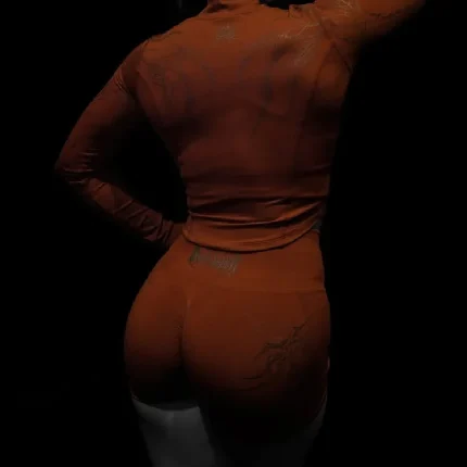 Breathedivinity Void Tech™ Cathedral Shorts [RED] (2)